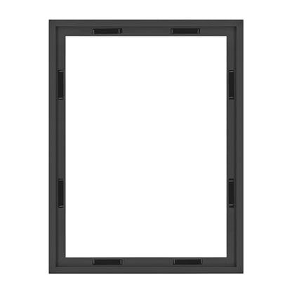 Floating Canvas Frame, Art Frames for Canvas Paintings with Adhesive Fasteners and Hanging Hardware