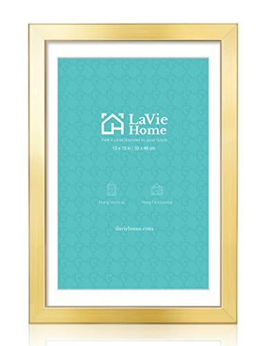 All Sizes Picture Frame, With or Without Mat, Stable and Sturdy Frame and Polished Plexiglass, Horizontal and Vertical Hanging