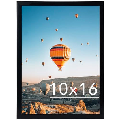 Picture Frame for Certificate Poster and Photo, Horizontal and Vertical Formats for Wall Hanging or Tabletop, Shatter Resistant Plexiglass