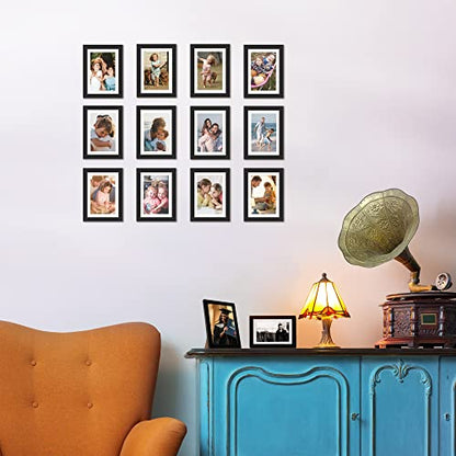 Picture Frame, Display Pictures with Mat or Without Mat, Wall Hanging Photo Frame