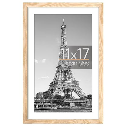 Picture Frame, Display Pictures with Mat or Without Mat, Wall Hanging Photo Frame