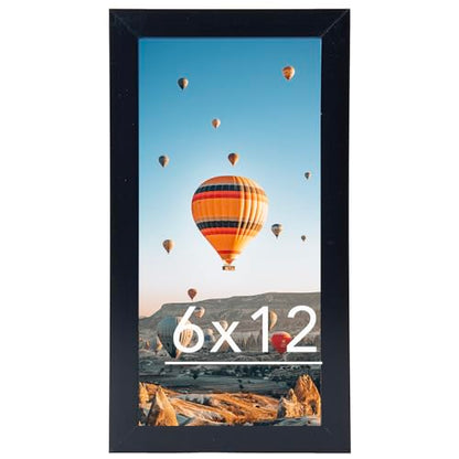 Picture Frame for Certificate Poster and Photo, Horizontal and Vertical Formats for Wall Hanging or Tabletop, Shatter Resistant Plexiglass