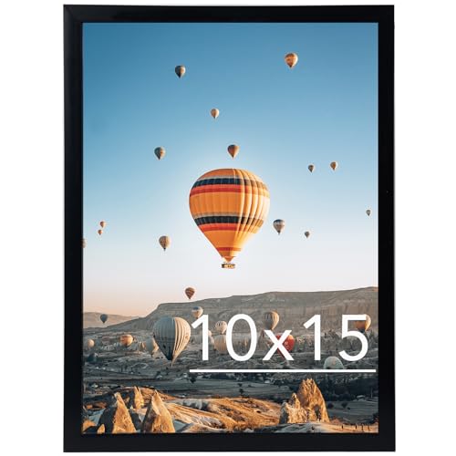 Picture Frame for Certificate Poster and Photo, Horizontal and Vertical Formats for Wall Hanging or Tabletop, Shatter Resistant Plexiglass