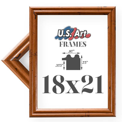 Traditional Style White Thin .75 Inch Wide, Solid Wood, Wall Decor Picture Poster Photo Frame