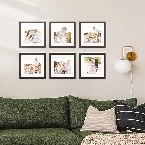 Picture Frame, Display Pictures with Mat or Without Mat, Wall Hanging Photo Frame