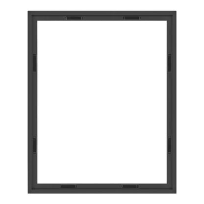 Floating Canvas Frame, Art Frames for Canvas Paintings with Adhesive Fasteners and Hanging Hardware