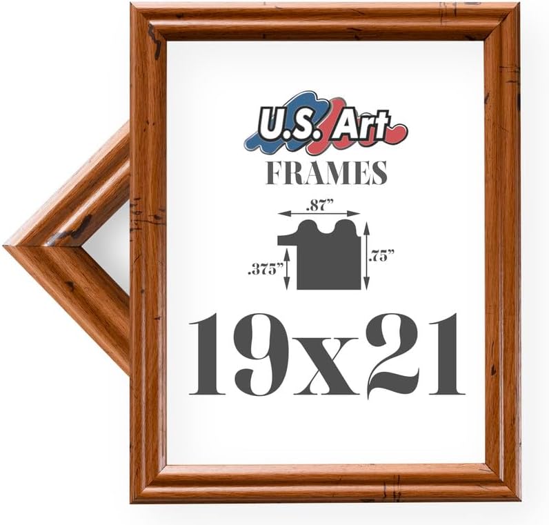 Traditional Style White Thin .75 Inch Wide, Solid Wood, Wall Decor Picture Poster Photo Frame