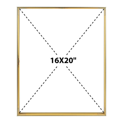 Floating Picture Frame 11x14 - Real Glass - for Wall Mount Displays