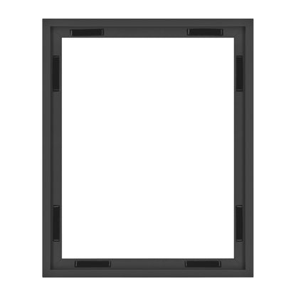 Floating Canvas Frame, Art Frames for Canvas Paintings with Adhesive Fasteners and Hanging Hardware