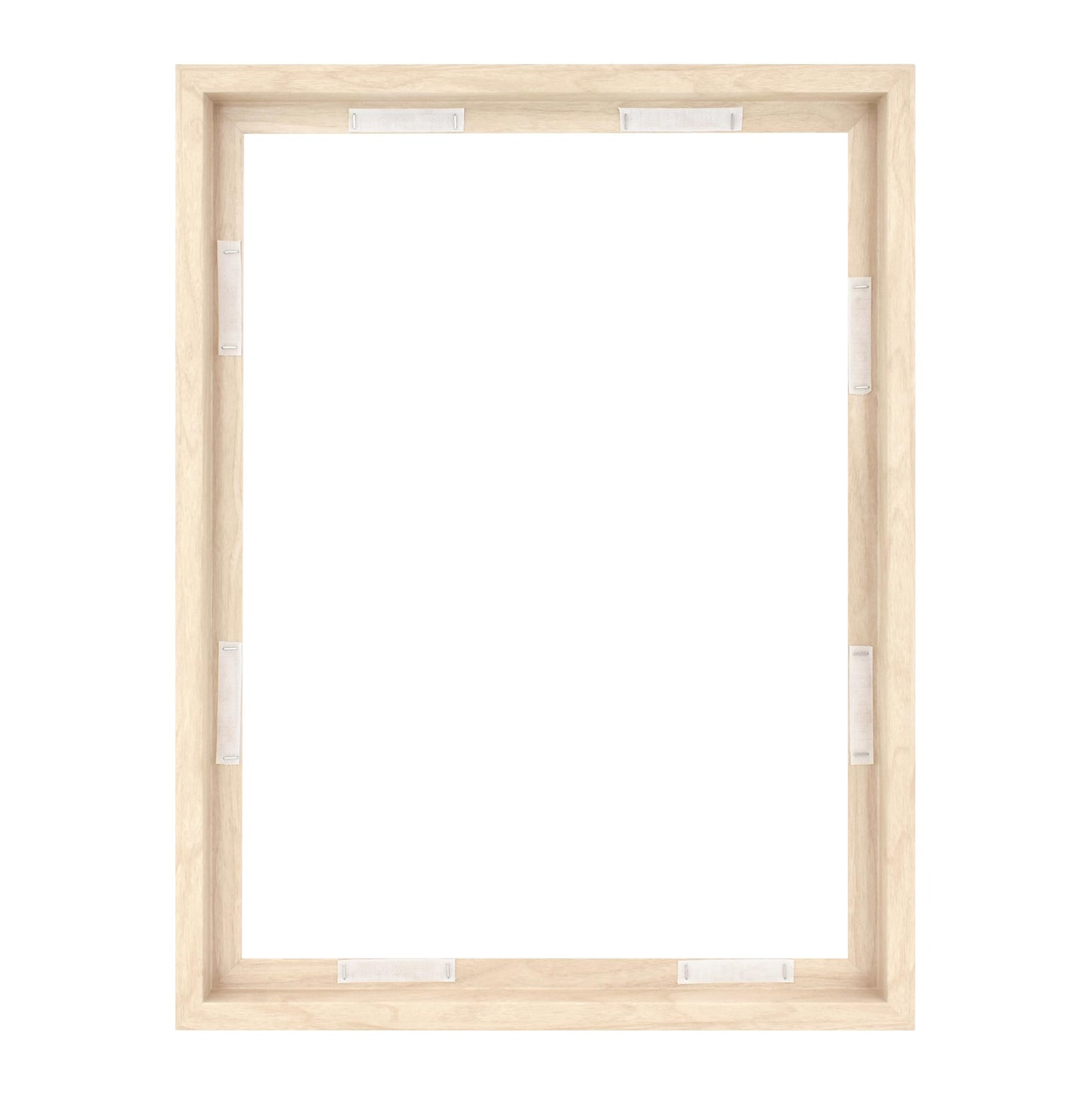 Floating Canvas Frame, Art Frames for Canvas Paintings with Adhesive Fasteners and Hanging Hardware