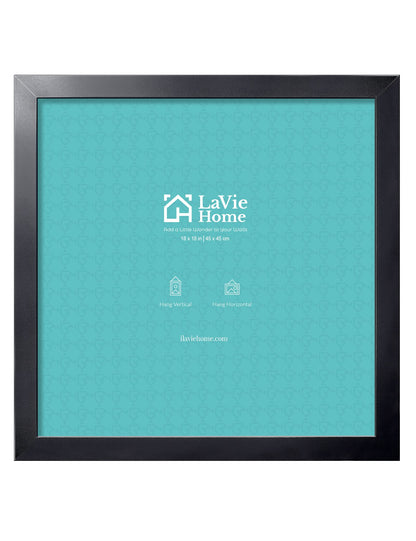 All Sizes Picture Frame, With or Without Mat, Stable and Sturdy Frame and Polished Plexiglass, Horizontal and Vertical Hanging