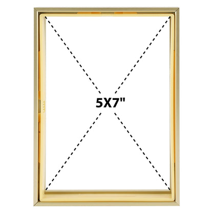 Floating Picture Frame 11x14 - Real Glass - for Wall Mount Displays