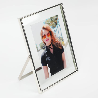 Gold Floating Frame Tabletop Shelf Photo Frames