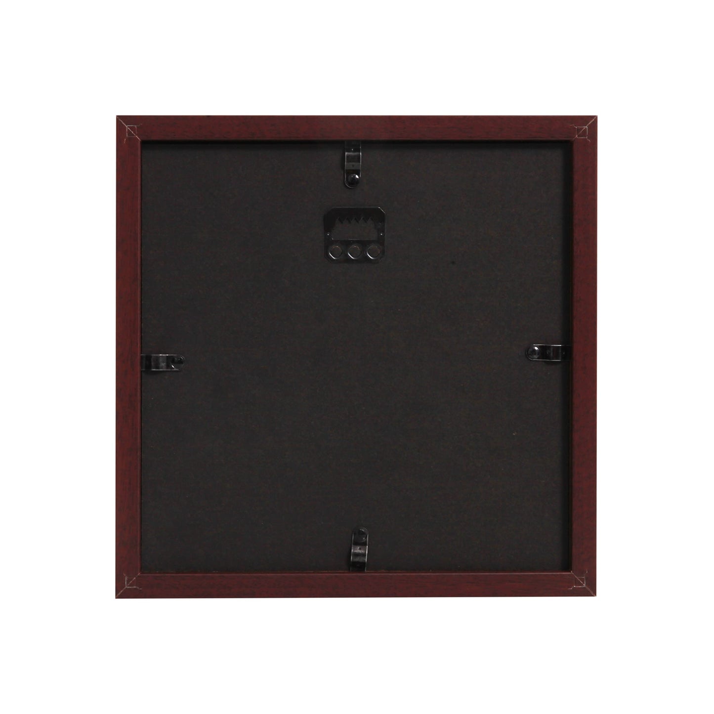 Wooden Shadow Box Frame – Display Case with Soft Felt Back, Memory Box with Tempered Glass, Elegant White Ball Push Pins