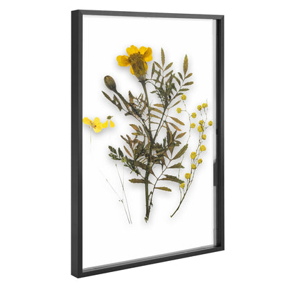 Floating Picture Frame 11x14 - Real Glass - for Wall Mount Displays