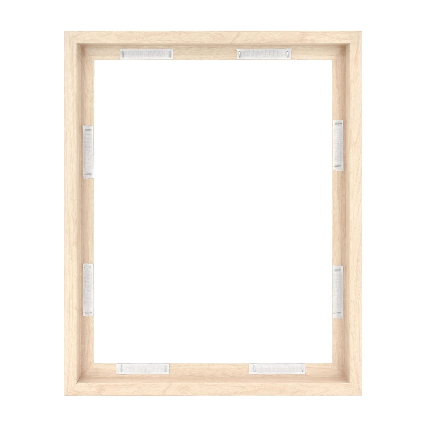 Floating Canvas Frame, Art Frames for Canvas Paintings with Adhesive Fasteners and Hanging Hardware