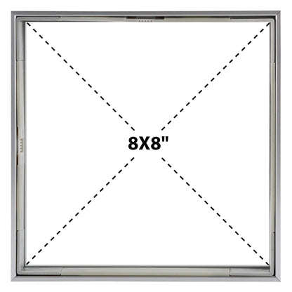 Floating Picture Frame 11x14 - Real Glass - for Wall Mount Displays