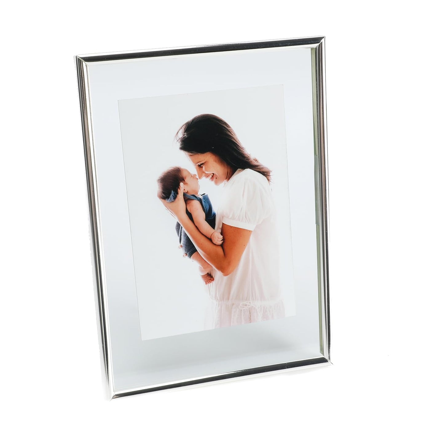 Gold Floating Frame Tabletop Shelf Photo Frames