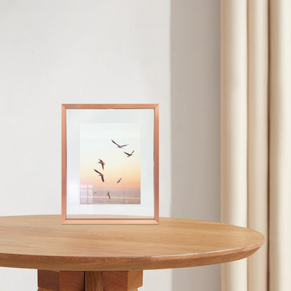 Floating Picture Frame 11x14 - Real Glass - for Wall Mount Displays