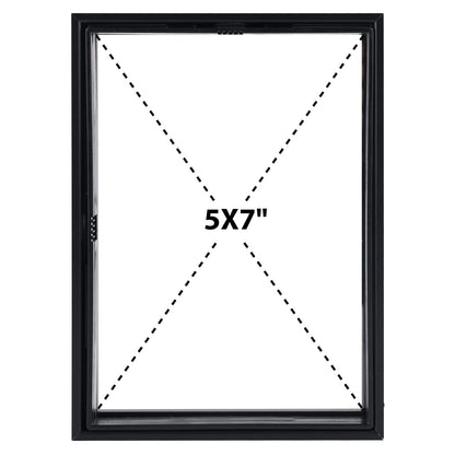 Floating Picture Frame 11x14 - Real Glass - for Wall Mount Displays