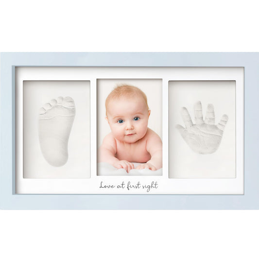 Baby Hand and Footprint Kit - Newborn Keepsake Frame, Personalized Baby Gifts, Nursery Decor