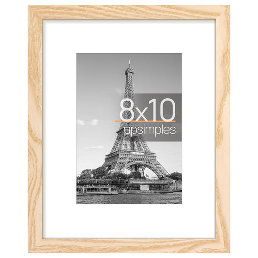 Picture Frame, Display Pictures with Mat or Without Mat, Wall Hanging Photo Frame