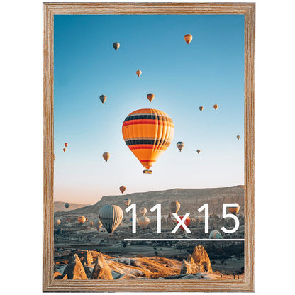 Picture Frame for Certificate Poster and Photo, Horizontal and Vertical Formats for Wall Hanging or Tabletop, Shatter Resistant Plexiglass