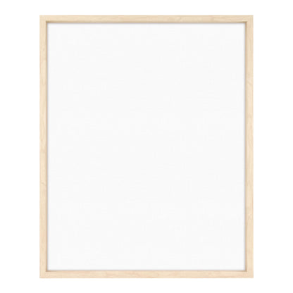 Floating Canvas Frame, Art Frames for Canvas Paintings with Adhesive Fasteners and Hanging Hardware