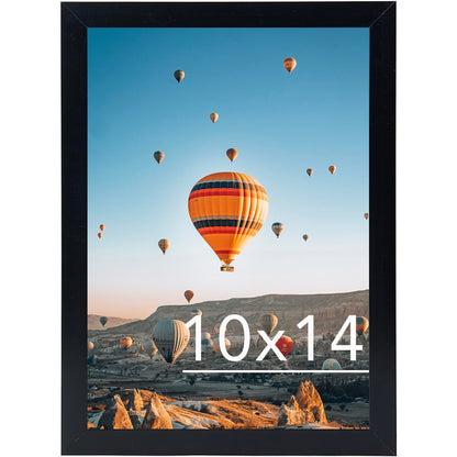 Picture Frame for Certificate Poster and Photo, Horizontal and Vertical Formats for Wall Hanging or Tabletop, Shatter Resistant Plexiglass