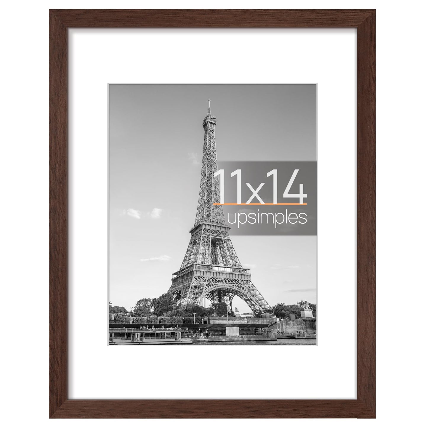 Picture Frame, Display Pictures with Mat or Without Mat, Wall Hanging Photo Frame