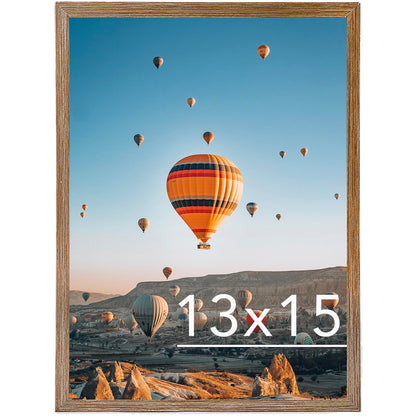 Picture Frame for Certificate Poster and Photo, Horizontal and Vertical Formats for Wall Hanging or Tabletop, Shatter Resistant Plexiglass