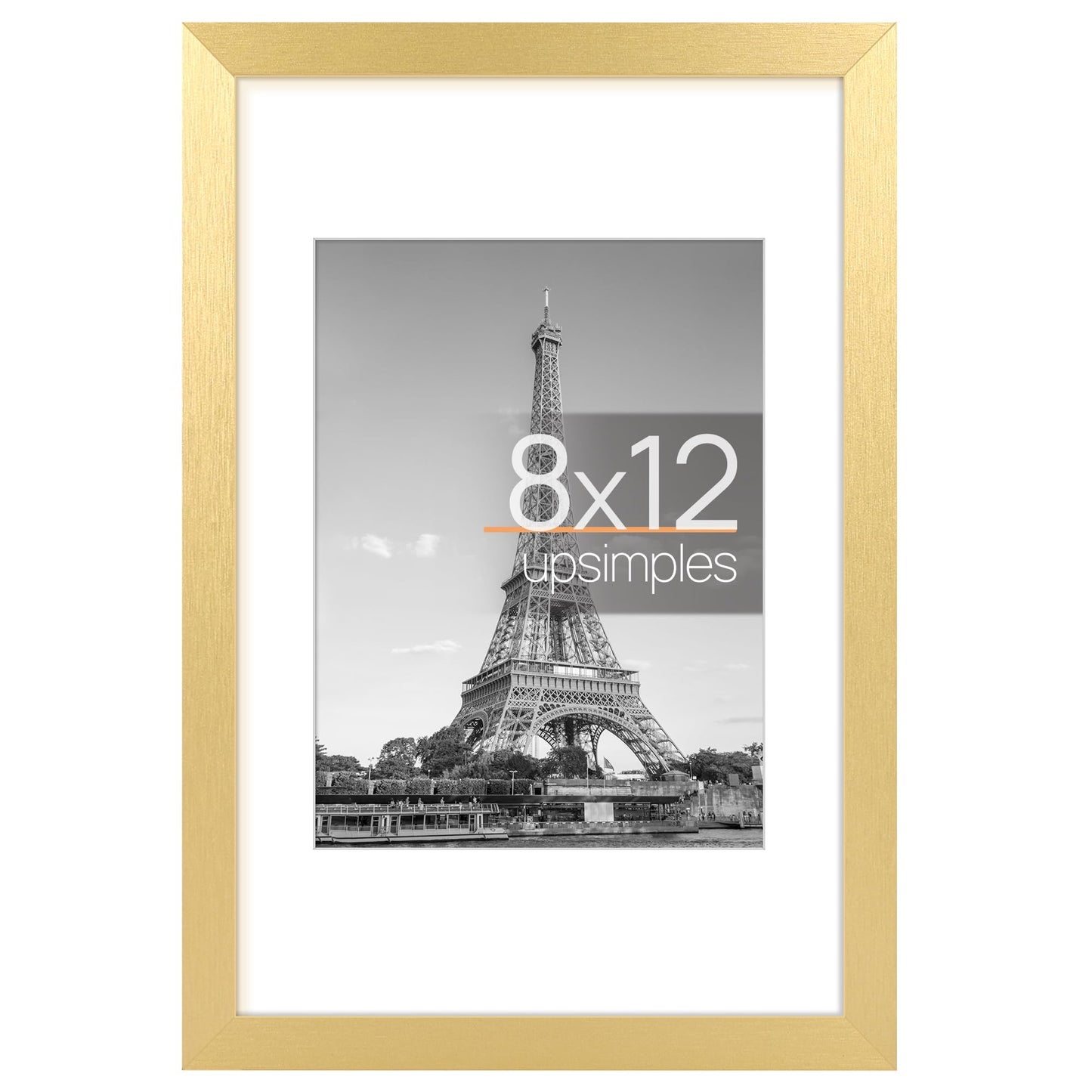 Picture Frame, Display Pictures with Mat or Without Mat, Wall Hanging Photo Frame