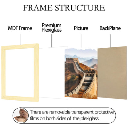 Multi Size Picture Frame, Photo Frame for Wall Mounting Display