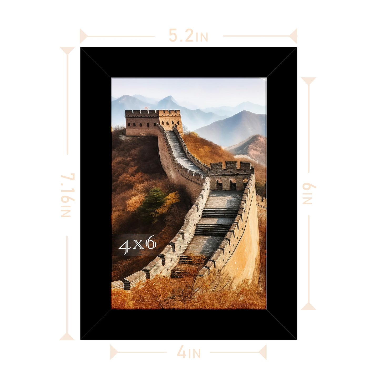 Multi Size Picture Frame, Photo Frame for Wall Mounting Display