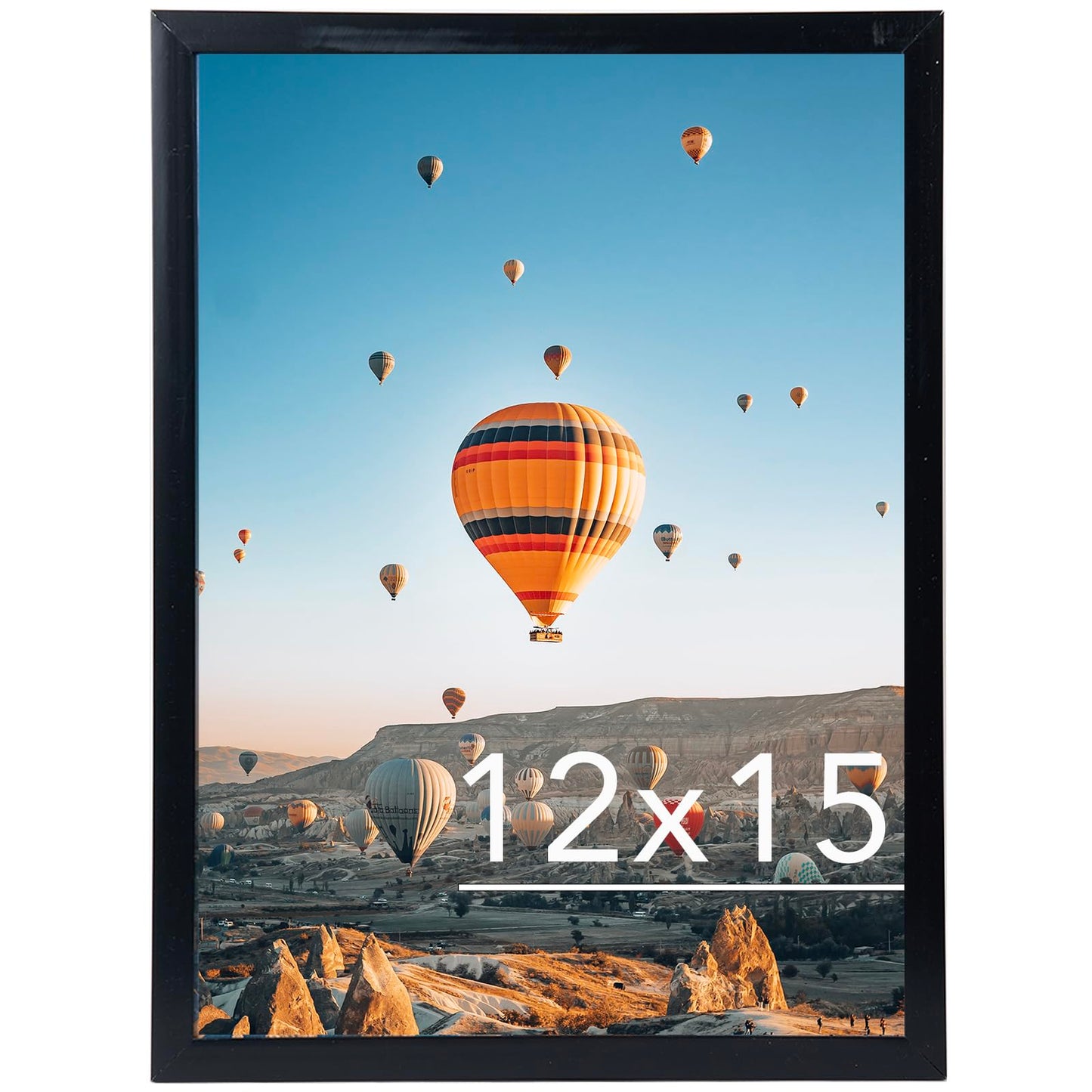 Picture Frame for Certificate Poster and Photo, Horizontal and Vertical Formats for Wall Hanging or Tabletop, Shatter Resistant Plexiglass