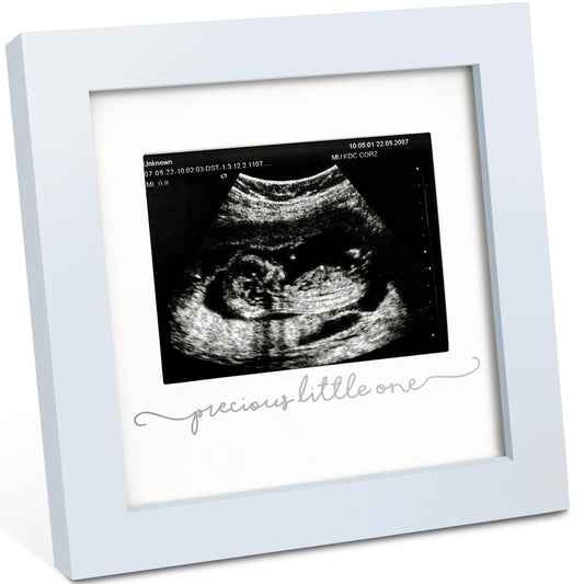 Baby Sonogram Picture Frame - Modern Ultrasound Frame for Mom to Be - Pregnancy Announcement Sonogram Photo Frames