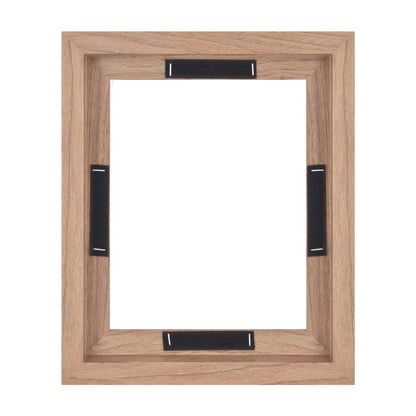 Floating Canvas Frame, Art Frames for Canvas Paintings with Adhesive Fasteners and Hanging Hardware