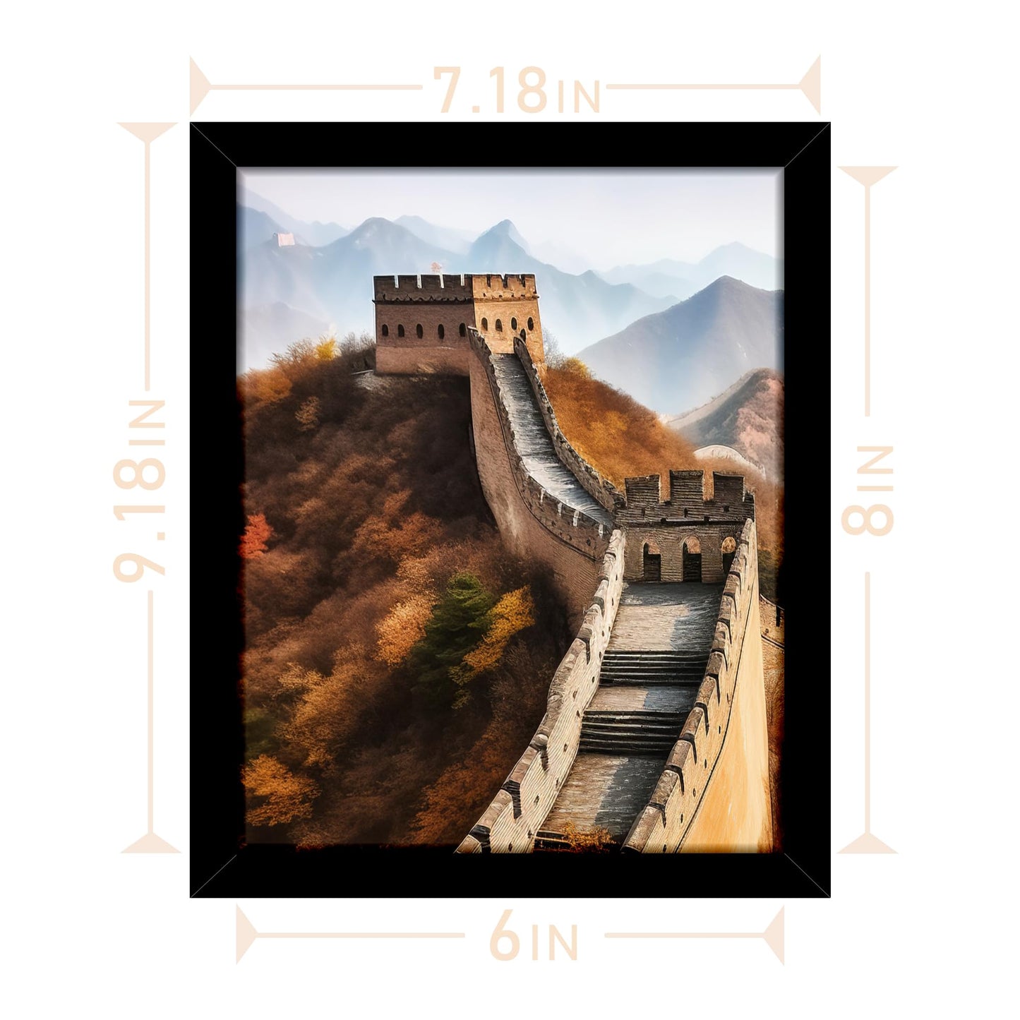 Multi Size Picture Frame, Photo Frame for Wall Mounting Display