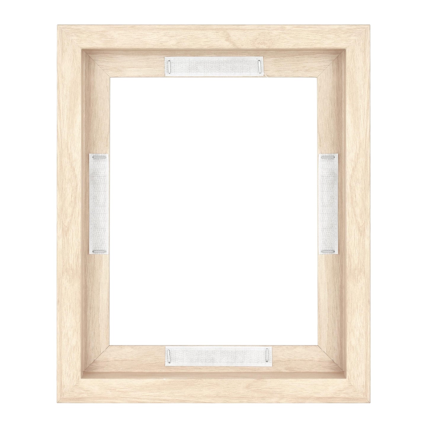 Floating Canvas Frame, Art Frames for Canvas Paintings with Adhesive Fasteners and Hanging Hardware