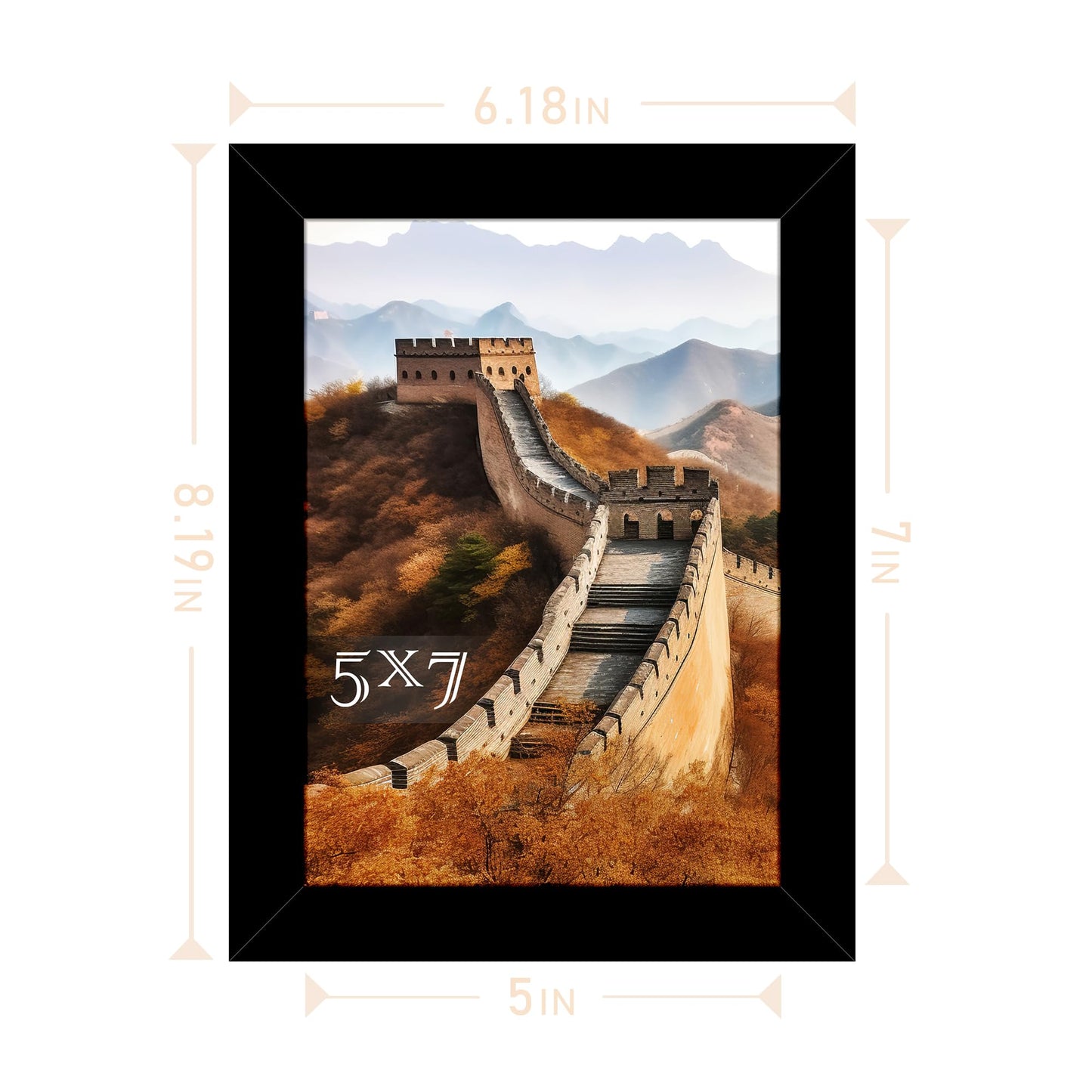 Multi Size Picture Frame, Photo Frame for Wall Mounting Display