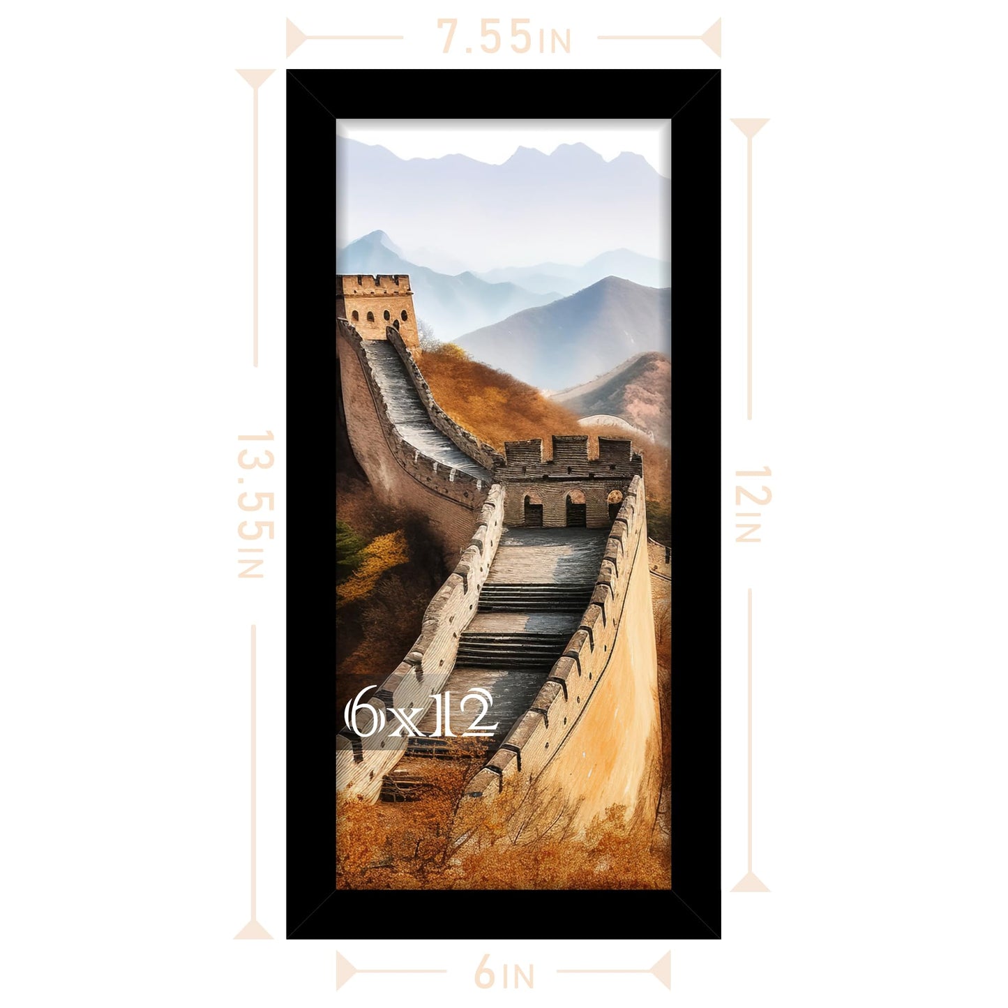 Multi Size Picture Frame, Photo Frame for Wall Mounting Display