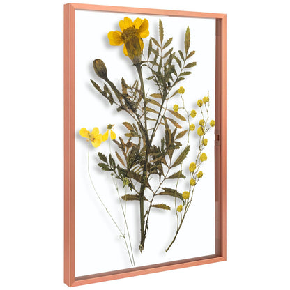 Floating Picture Frame 11x14 - Real Glass - for Wall Mount Displays