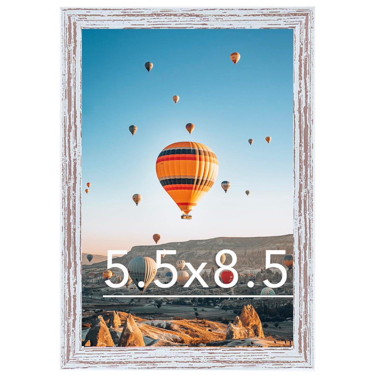 Picture Frame for Certificate Poster and Photo, Horizontal and Vertical Formats for Wall Hanging or Tabletop, Shatter Resistant Plexiglass