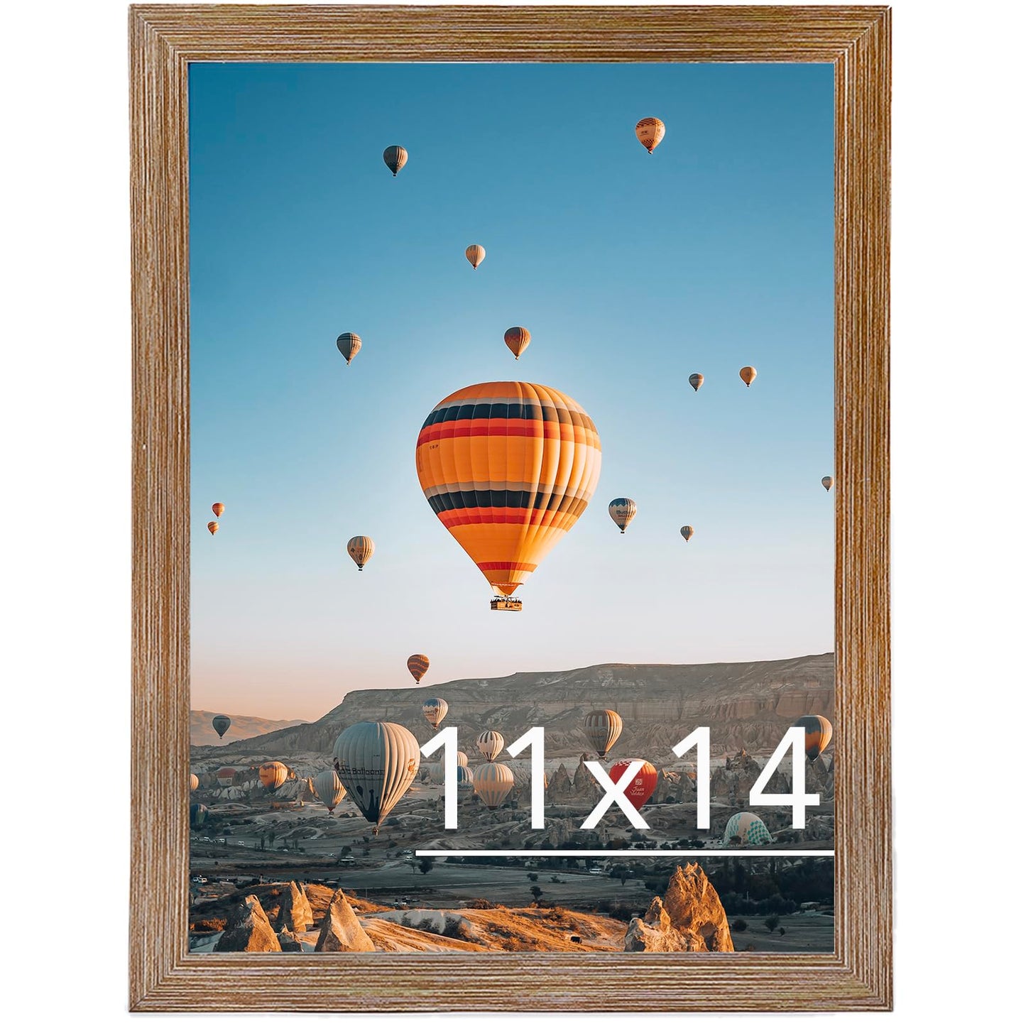 Picture Frame for Certificate Poster and Photo, Horizontal and Vertical Formats for Wall Hanging or Tabletop, Shatter Resistant Plexiglass