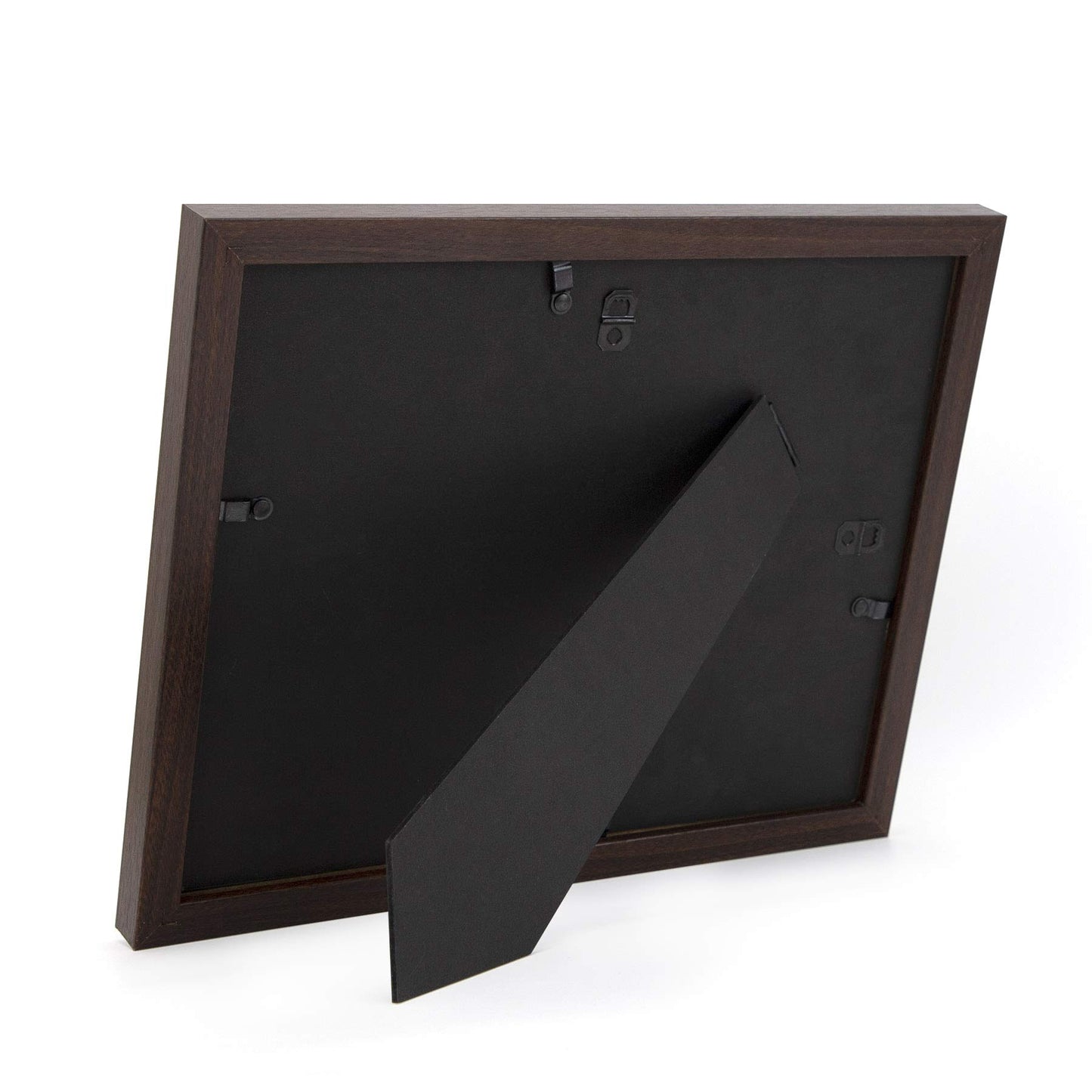 8.5 x 11 Picture Frame with Back Hangers for Wall Display, Easel Stand for Tabletop, for Certificates, Wide Molding