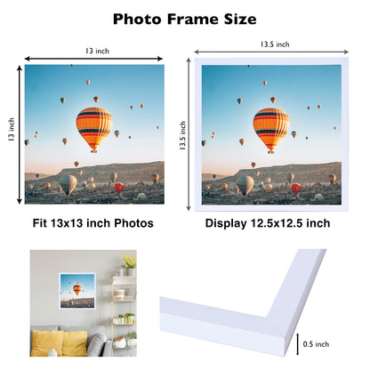 Picture Frame for Certificate Poster and Photo, Horizontal and Vertical Formats for Wall Hanging or Tabletop, Shatter Resistant Plexiglass