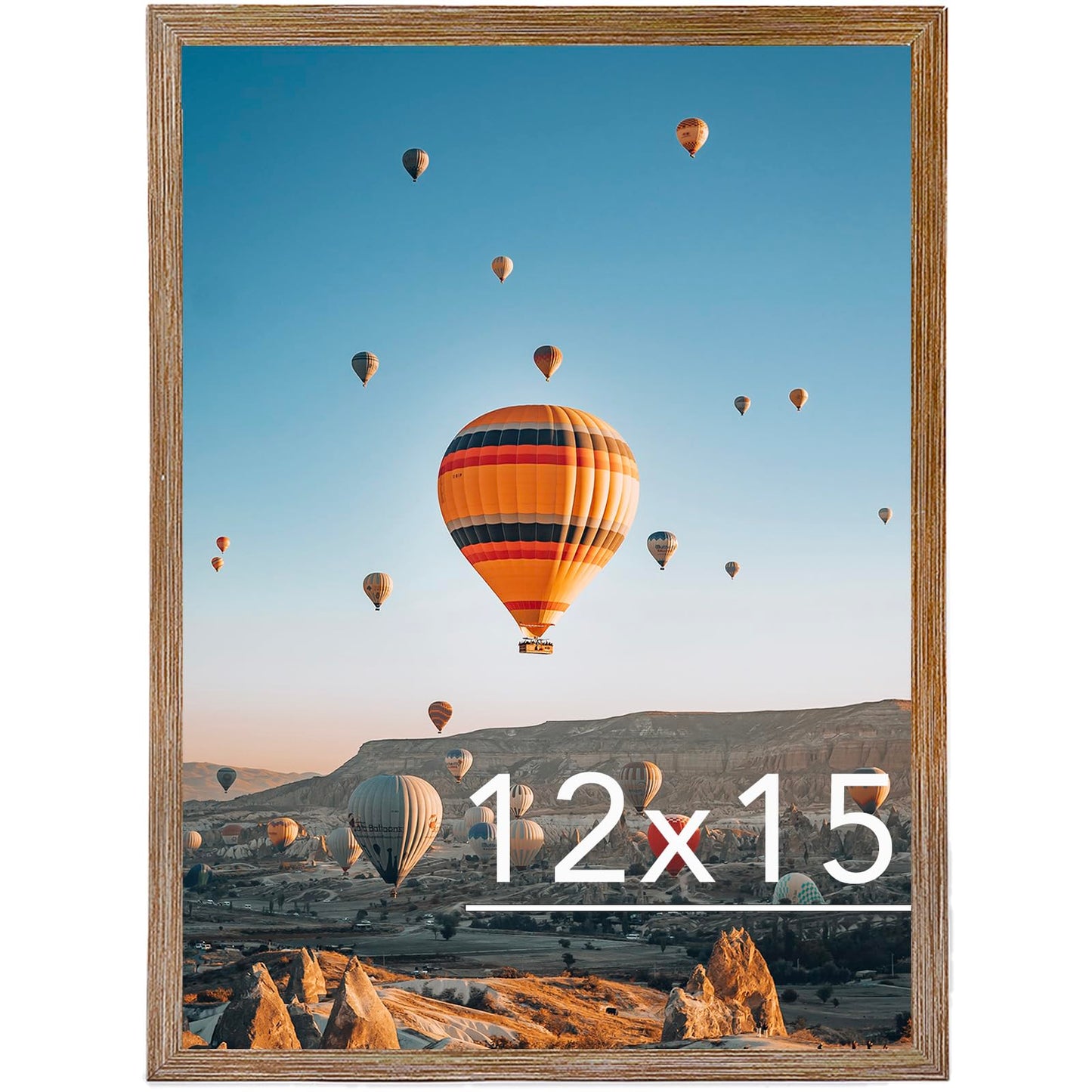 Picture Frame for Certificate Poster and Photo, Horizontal and Vertical Formats for Wall Hanging or Tabletop, Shatter Resistant Plexiglass