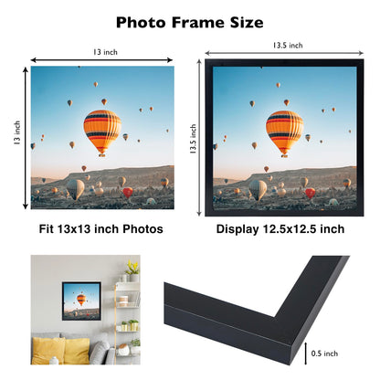 Picture Frame for Certificate Poster and Photo, Horizontal and Vertical Formats for Wall Hanging or Tabletop, Shatter Resistant Plexiglass