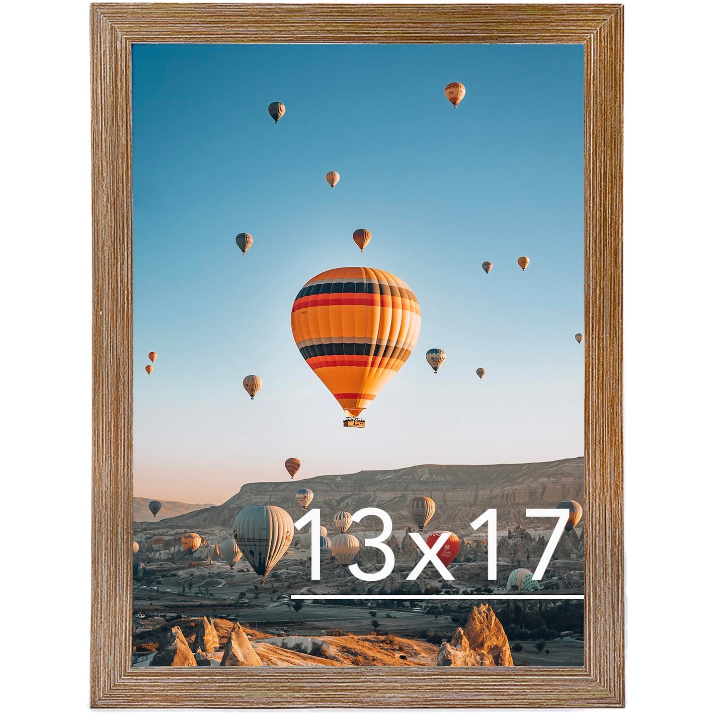 Picture Frame for Certificate Poster and Photo, Horizontal and Vertical Formats for Wall Hanging or Tabletop, Shatter Resistant Plexiglass