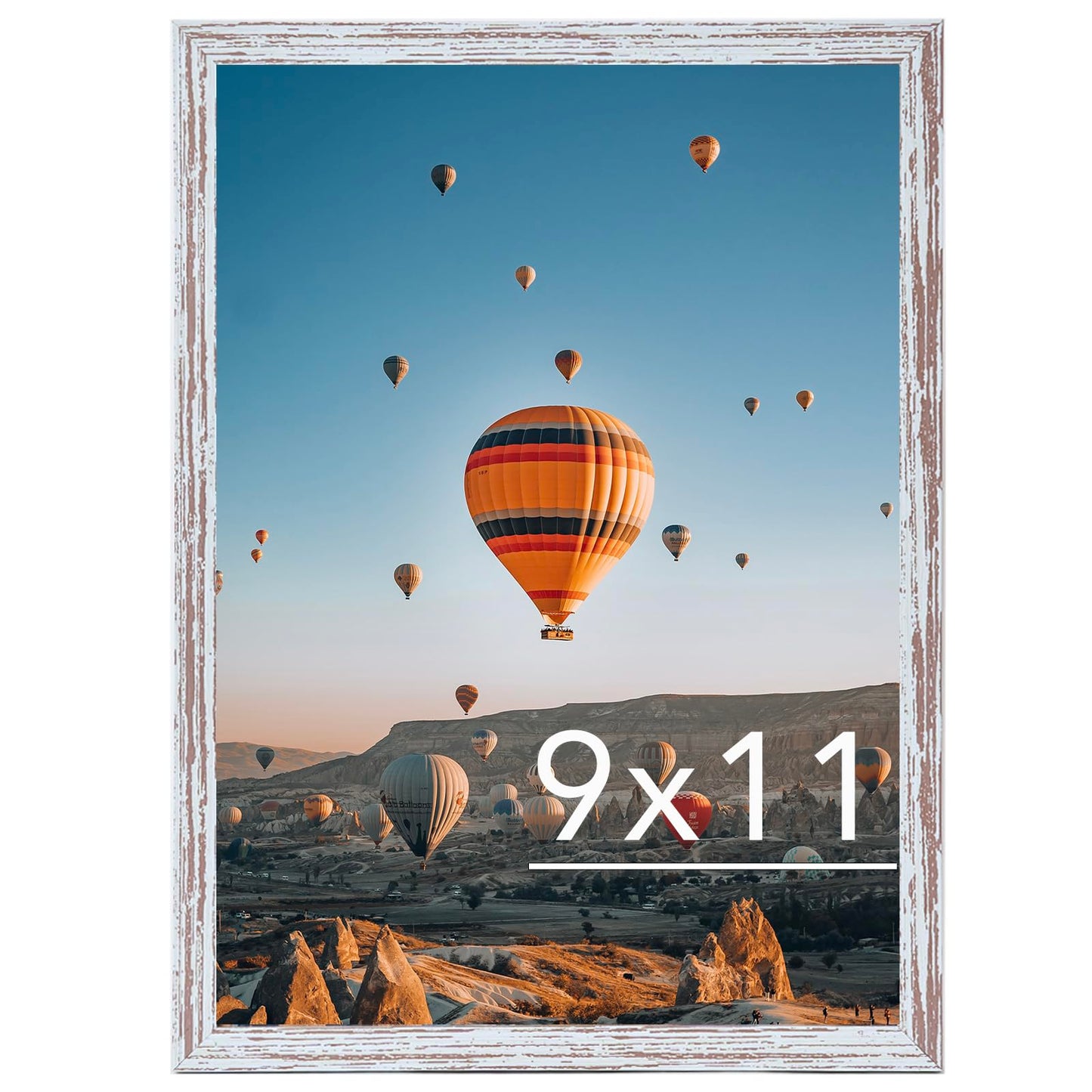 Picture Frame for Certificate Poster and Photo, Horizontal and Vertical Formats for Wall Hanging or Tabletop, Shatter Resistant Plexiglass